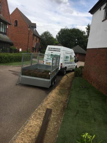 Turfing job completed in Silsoe.